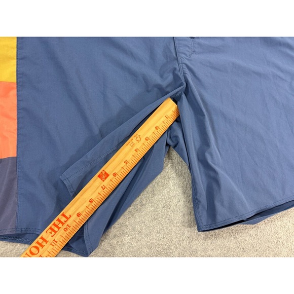 Patagonia Hydropeak Surf Swim Board Shorts (Men's 40) Blue - 9" - Picture 8 of 10